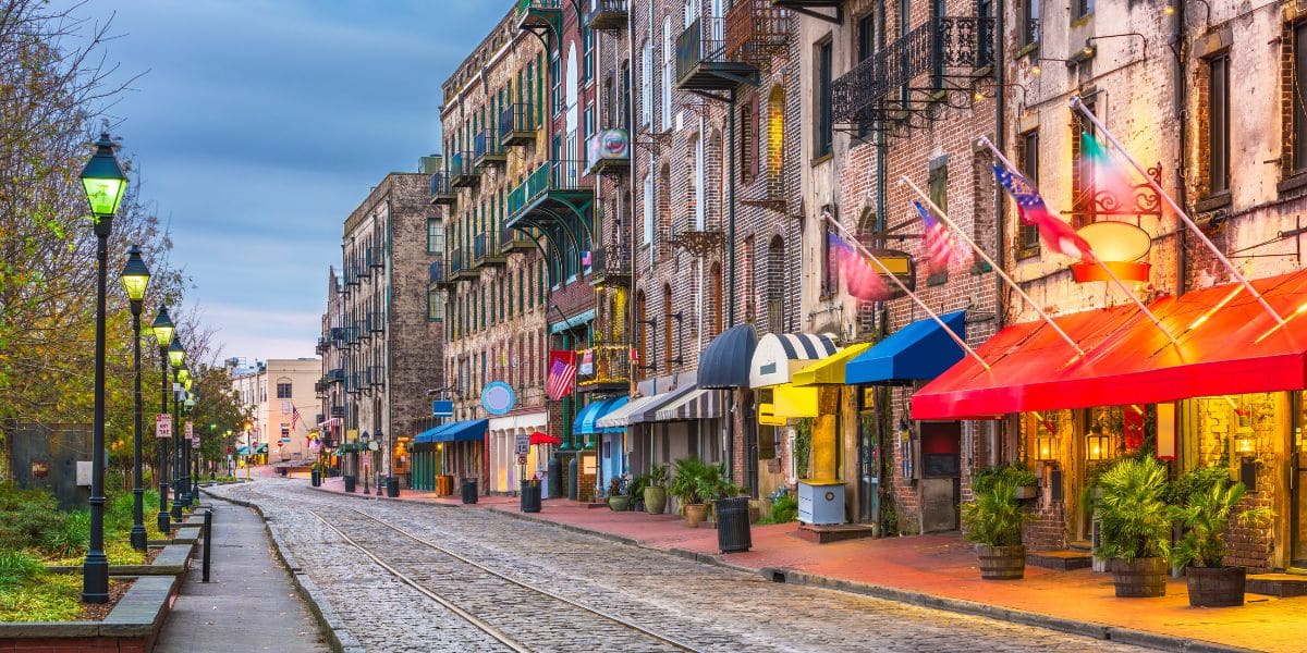 River Street in Historic Savannah