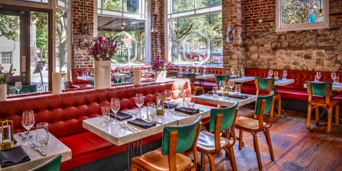 The Collins Quarter restaurant in Savannah