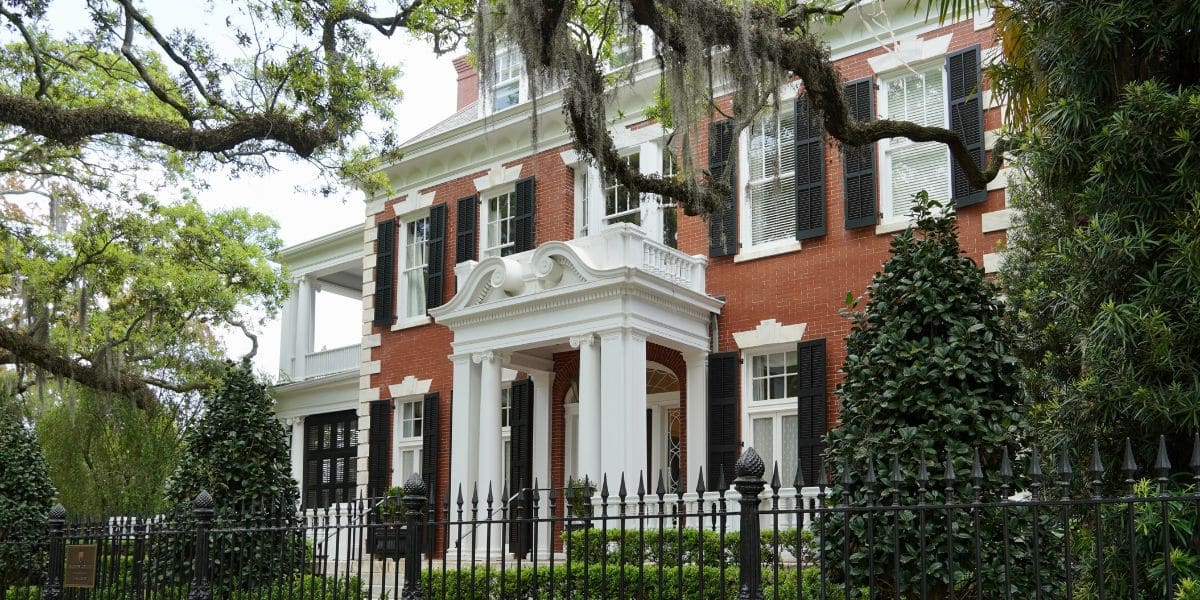 Georgian Style home in Savannah